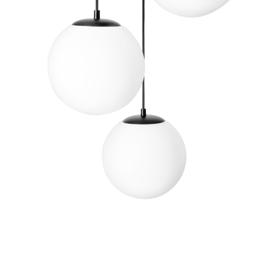 BRILAGI - Luster na sajli POLOS 3xE27/40W/230V prečnik 42 cm crna