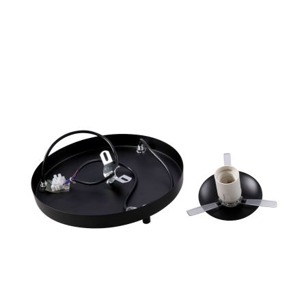 BRILAGI - Luster na sajli POLOS 3xE27/40W/230V prečnik 42 cm crna