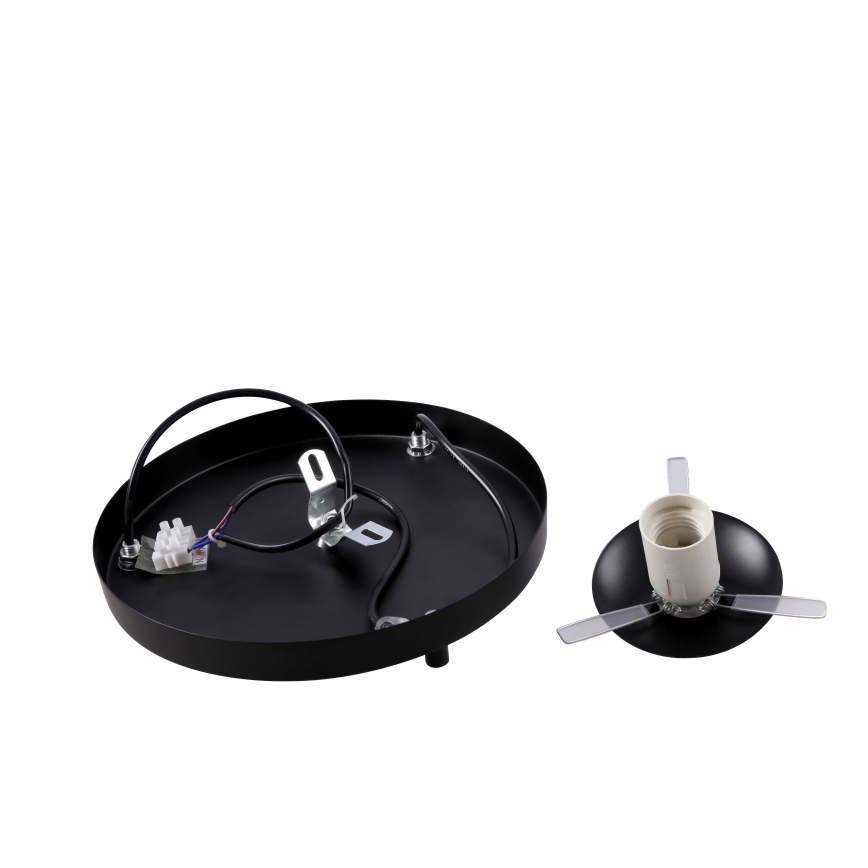 BRILAGI - Luster na sajli POLOS 3xE27/40W/230V prečnik 42 cm crna