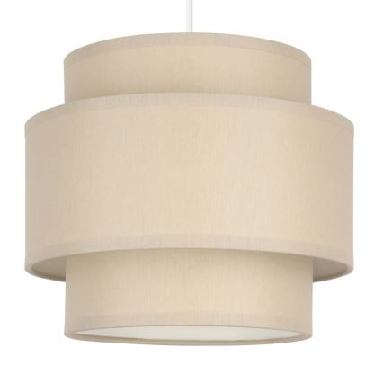 Brilagi - Luster na sajli RESNA 1xE27/60W/230V, prečnik 20 cm, bež