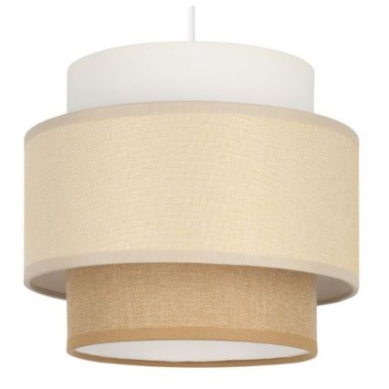 Brilagi - Luster na sajli RESNA 1xE27/60W/230V prečnik 20 cm krem/bež