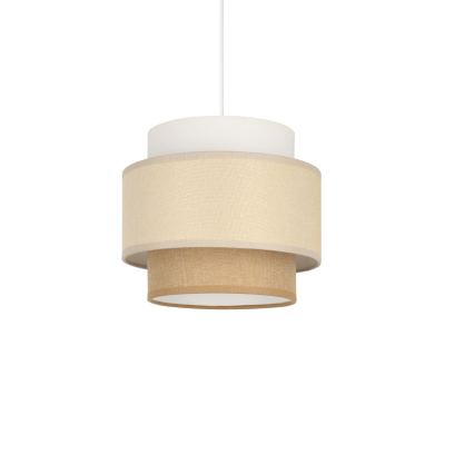 Brilagi - Luster na sajli RESNA 1xE27/60W/230V prečnik 20 cm krem/bež