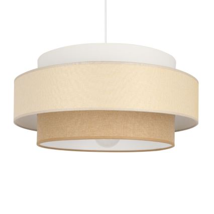 Brilagi - Luster na sajli RESNA 1xE27/60W/230V prečnika 40 cm krem/bež