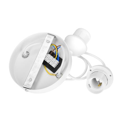 Brilagi - Luster na sajli RESNA 2xE27/60W/230V prečnik 30 cm bež/crna