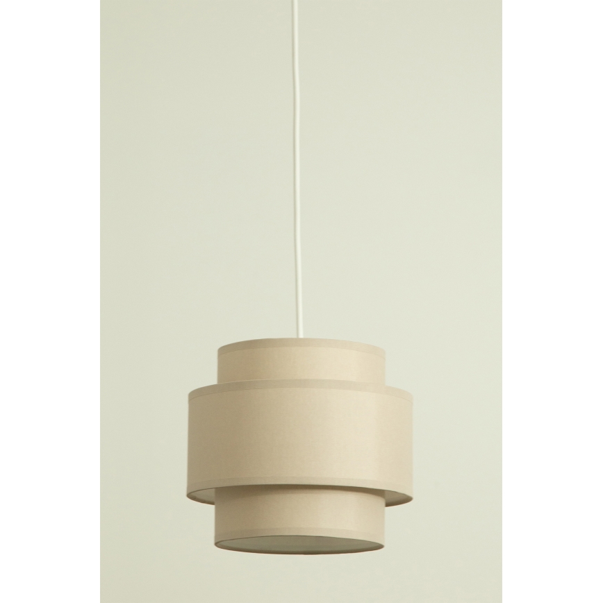 Brilagi - Luster na sajli RESNA 2xE27/60W/230V prečnik 30 cm bež