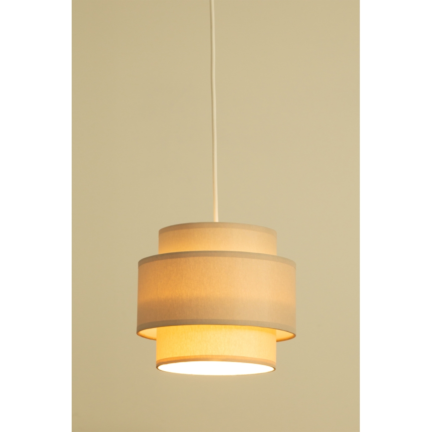 Brilagi - Luster na sajli RESNA 3xE27/60W/230V prečnika 45 cm bež