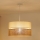 Brilagi - Luster na sajli ROYAL YUTE 1xE27/15W/230V Ø 40 cm bež/krem