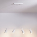 Brilagi - Luster na sajli SELE 4xGU10/30W/230V bela