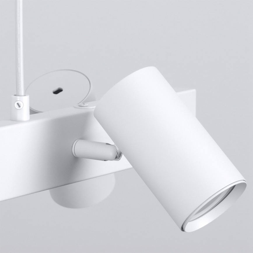 Brilagi - Luster na sajli SELE 4xGU10/30W/230V bela