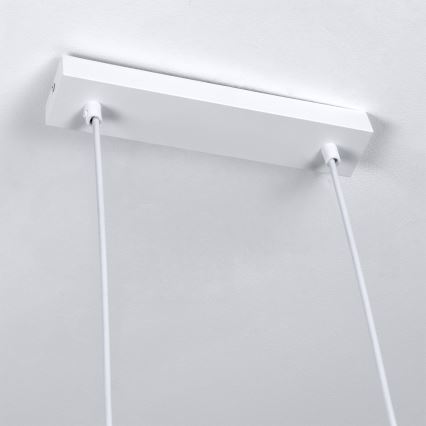 Brilagi - Luster na sajli SELE 4xGU10/30W/230V bela