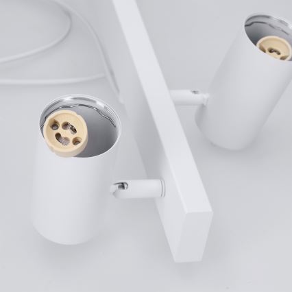 Brilagi - Luster na sajli SELE 4xGU10/30W/230V bela