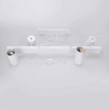 Brilagi - Luster na sajli SELE 4xGU10/30W/230V bela