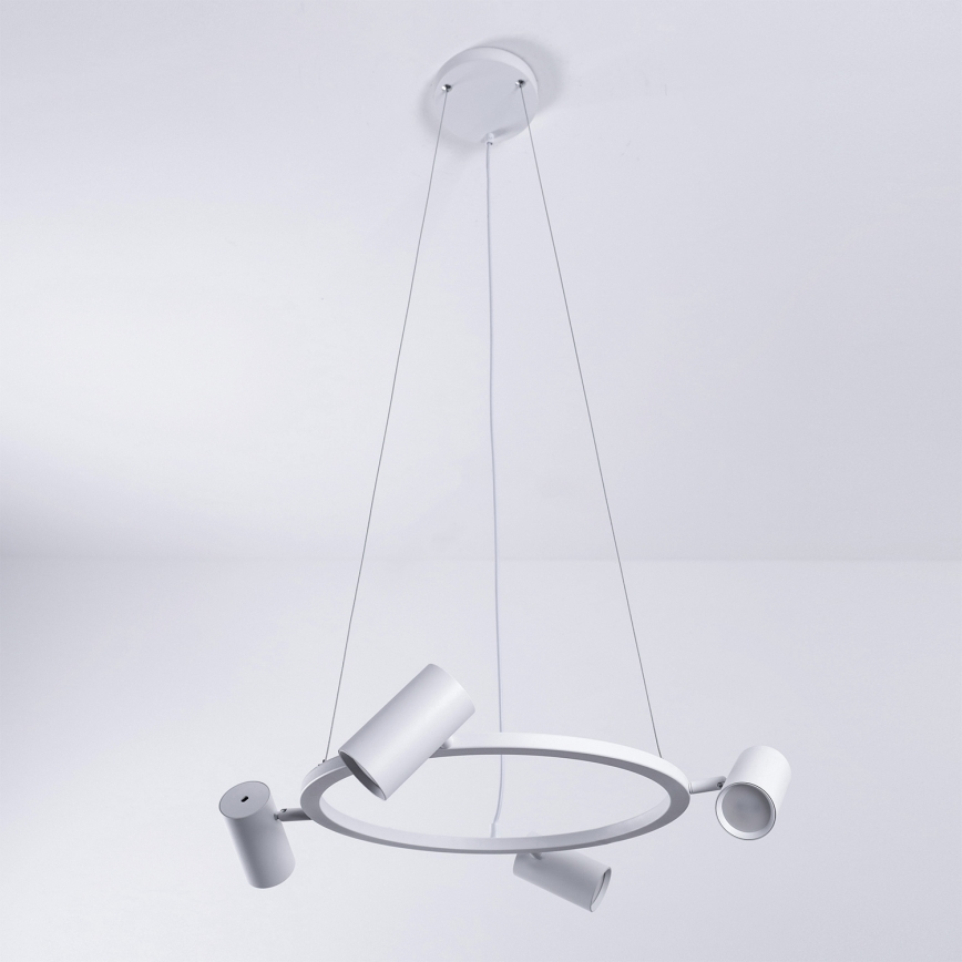 BRILAGI - Luster na sajli SELE 4xGU10/30W/230V bela