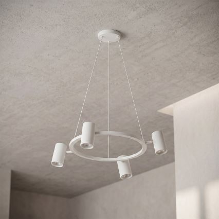 BRILAGI - Luster na sajli SELE 4xGU10/30W/230V bela
