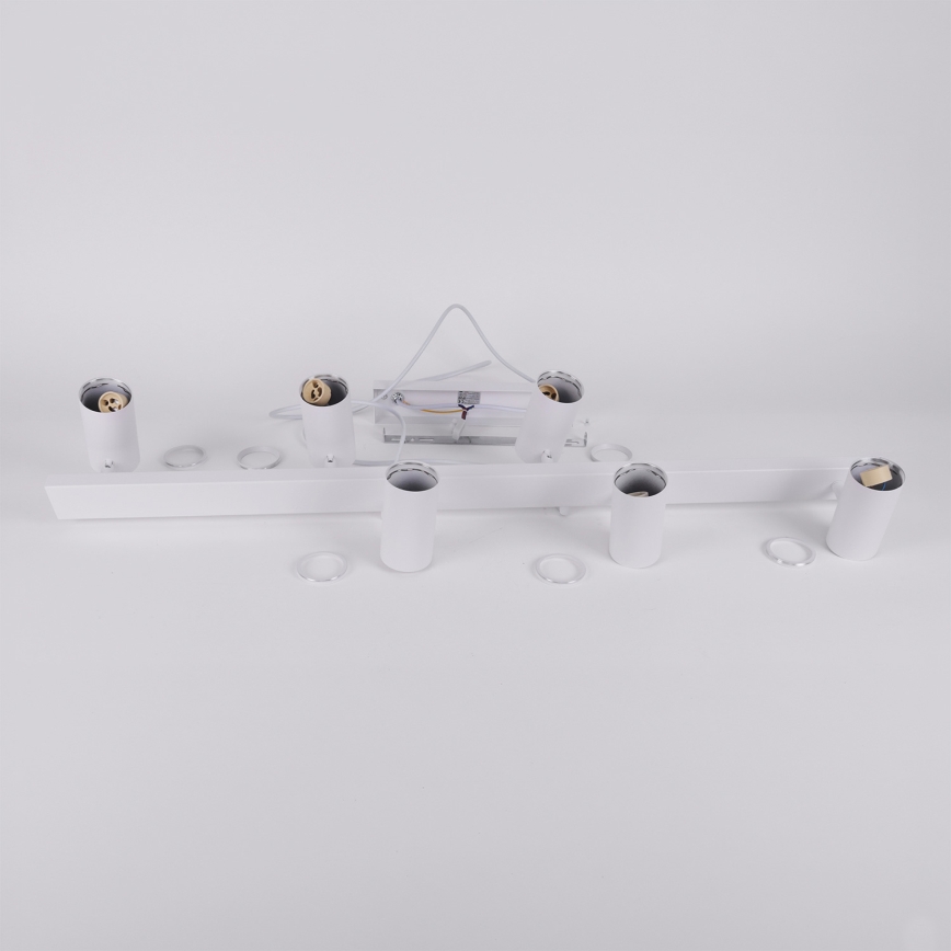 Brilagi - Luster na sajli SELE 6xGU10/30W/230V bela