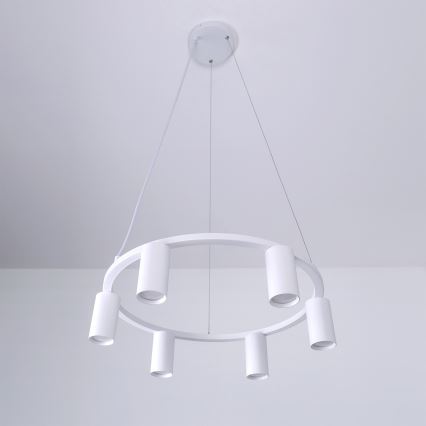 BRILAGI - Luster na sajli SELE 6xGU10/30W/230V beli