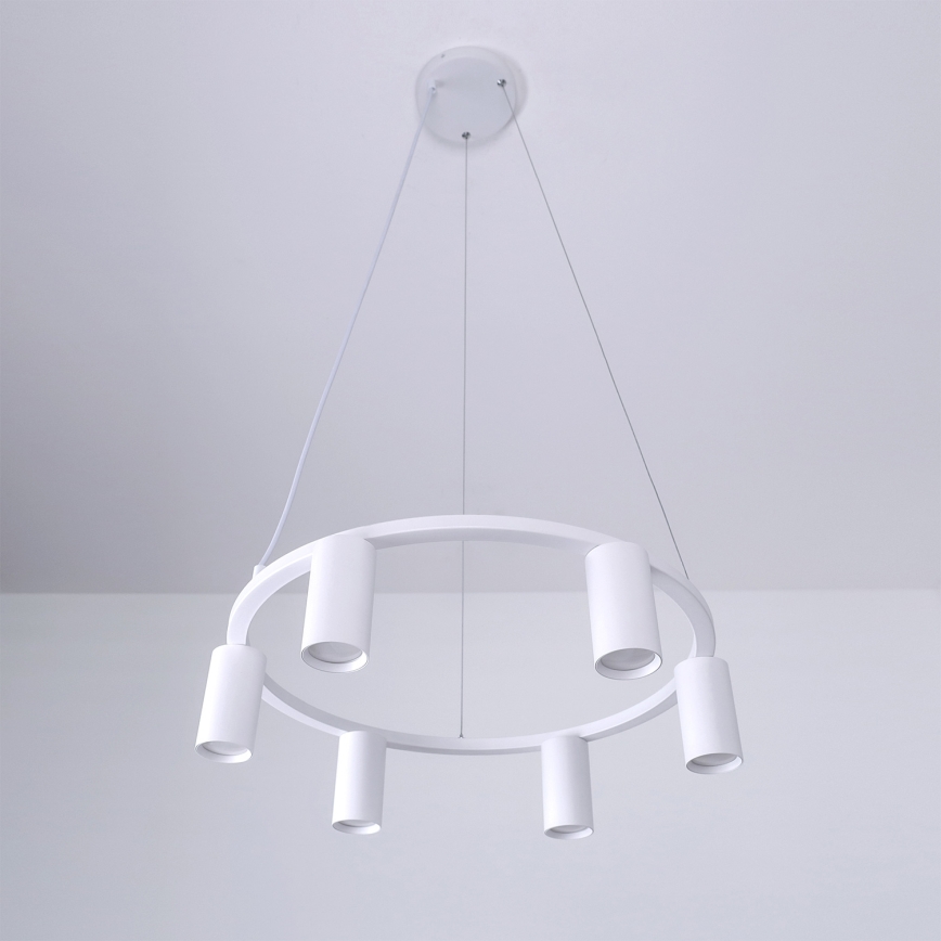 BRILAGI - Luster na sajli SELE 6xGU10/30W/230V beli