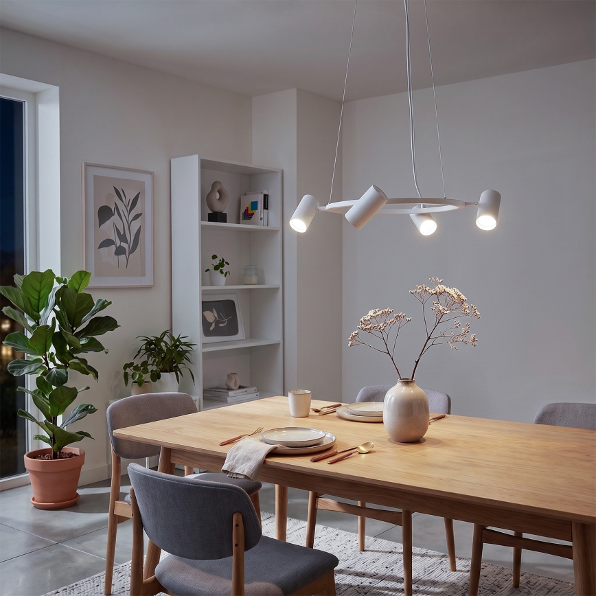 BRILAGI - Luster na sajli SELE 6xGU10/30W/230V beli