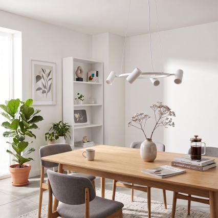 BRILAGI - Luster na sajli SELE 6xGU10/30W/230V beli