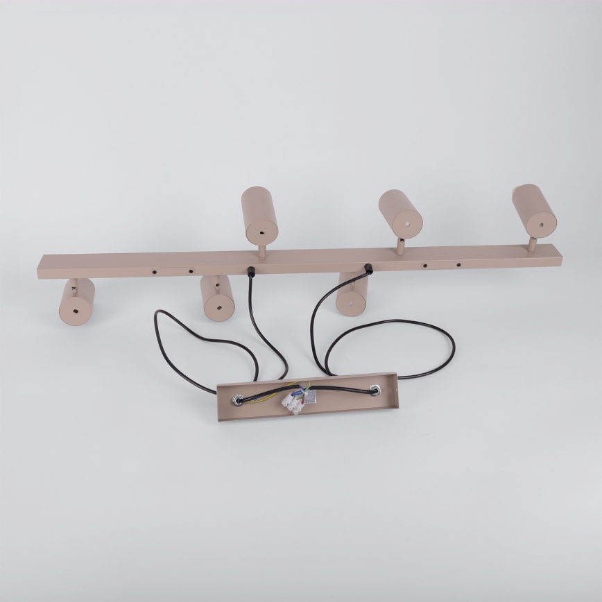 Brilagi - Luster na sajli SELE 6xGU10/30W/230V bež