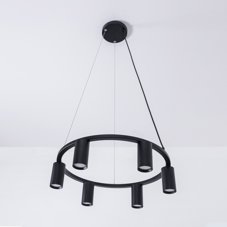 BRILAGI - Luster na sajli SELE 6xGU10/30W/230V crna