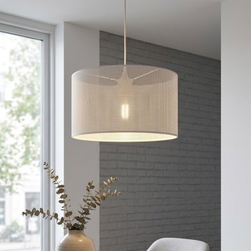 Brilagi - Luster na sajli SIRIJA MODERN 1xE27/60W/230V pr. 35 cm bela