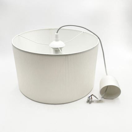 BRILAGI - Luster na sajli SIRIJA MODERN 1xE27/60W/230V Ø 35 cm bela