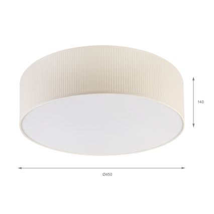 BRILAGI - Luster na sajli SIRIJA MODERN 1xE27/60W/230V Ø 35 cm bela