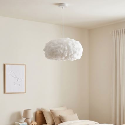 BRILAGI - Luster na sajli SOLEAIR 1xE27/60W/230V pr. 45 cm bela