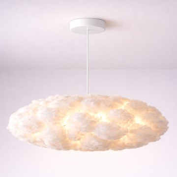 Brilagi - Luster na sajli SOLEAIR 2xE27/40W/230V bela