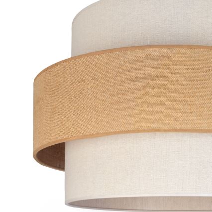 Brilagi - Luster na sajli SPACE 1xE27/60W/230V prečnik 40 cm bež/krem