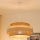 Brilagi - Luster na sajli SPACE LIGHT 1xE27/15W/230V prečnik 50 cm bež/krem