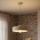 Brilagi - Luster na sajli SPRING 1xE27/60W/230V prečnika 30 cm bež/zlatna