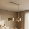 Brilagi - Luster na sajli SPRING 2xE27/60W/230V bež/zlatna