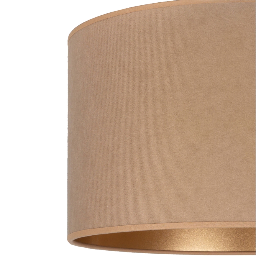Brilagi - Luster na sajli VELVET 1xE27/60W/230V prečnik 40 cm bež/zlatna