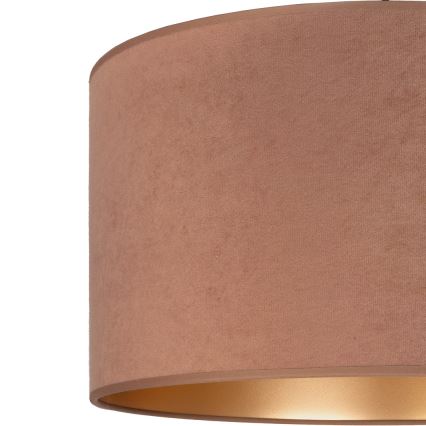 Brilagi - Luster na sajli VELVET 1xE27/60W/230V prečnik 40 cm bež/zlatna