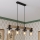 Brilagi - Luster na sajli VISTA 4xE27/60W/230V hrast