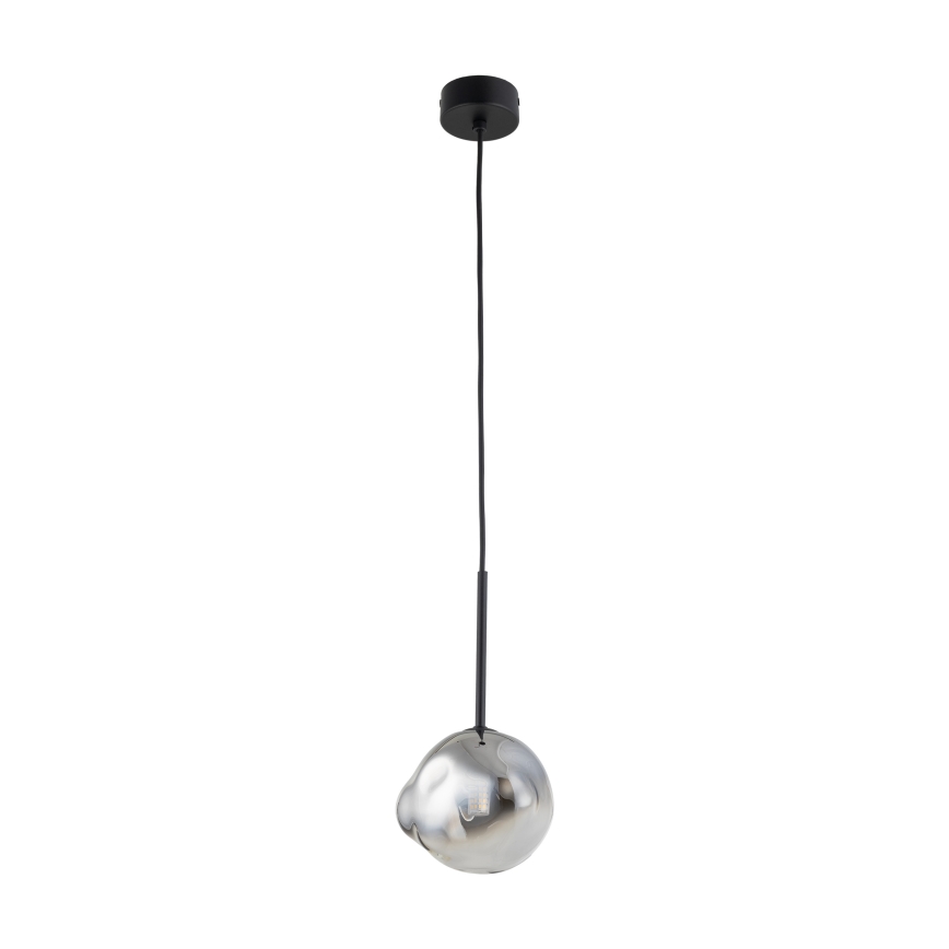 Brilagi - Luster na sajli VULCANO 1xG9/8W/230V crna/zadimljeno-crna