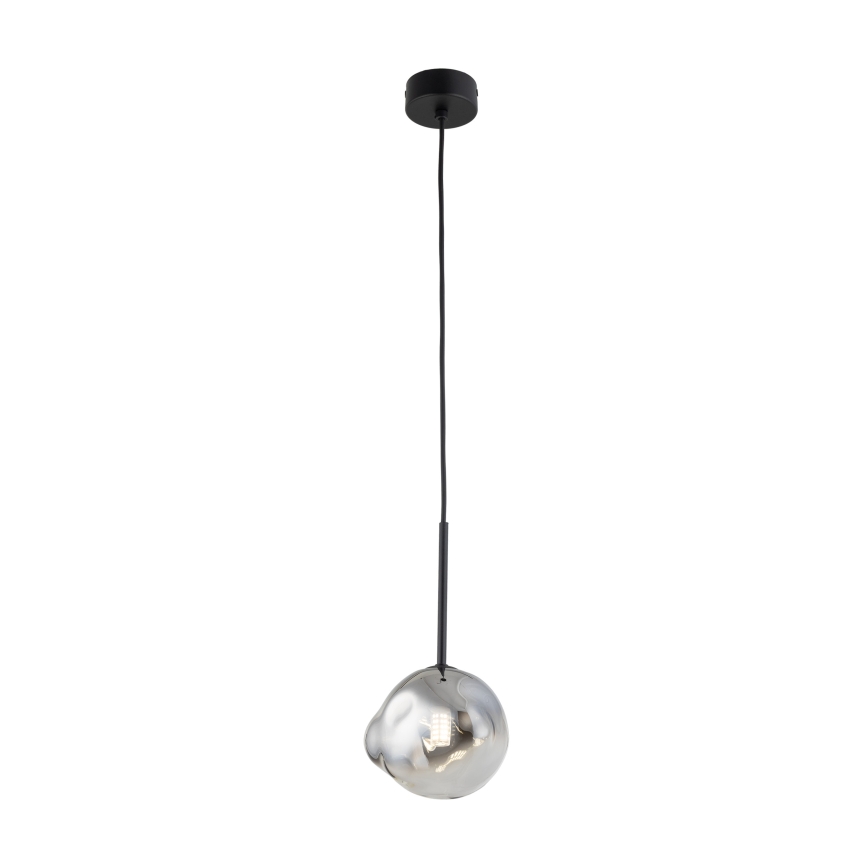 Brilagi - Luster na sajli VULCANO 1xG9/8W/230V crna/zadimljeno-crna