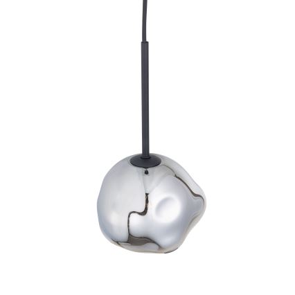 Brilagi - Luster na sajli VULCANO 1xG9/8W/230V crna/zadimljeno-crna