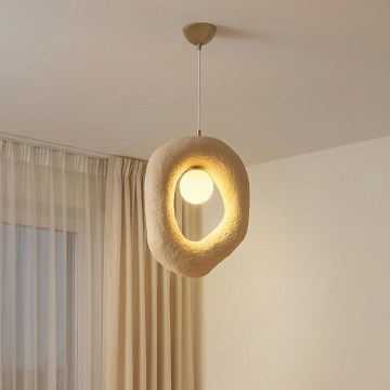 Brilagi - Luster na sajli WABI SABI 1xE27/40W/230V krem