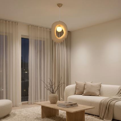 Brilagi - Luster na sajli WABI SABI 1xE27/40W/230V krem