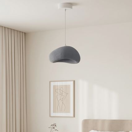 Brilagi - Luster na sajli WABI SABI 1xE27/40W/230V pr. 35 cm siva
