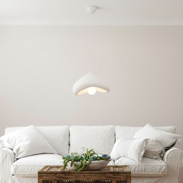 Brilagi - Luster na sajli WABI SABI 1xE27/40W/230V prečnik 30 cm bela