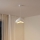 Brilagi - Luster na sajli WABI SABI 1xE27/40W/230V prečnik 30 cm bela