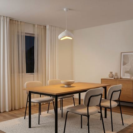 Brilagi - Luster na sajli WABI SABI 1xE27/40W/230V prečnik 30 cm bela