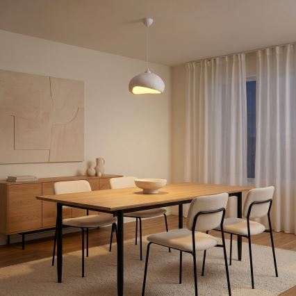 Brilagi - Luster na sajli WABI SABI 1xE27/40W/230V prečnik 32 cm beli