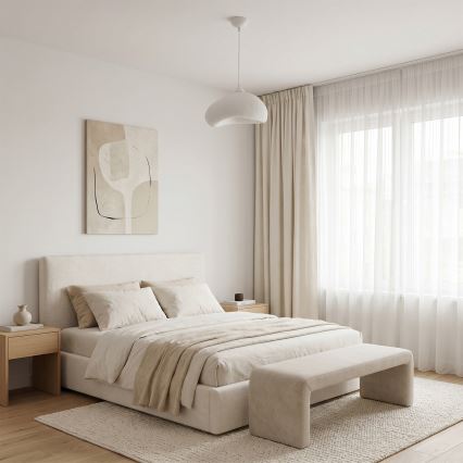 Brilagi - Luster na sajli WABI SABI 1xE27/40W/230V, prečnik 32 cm, beo