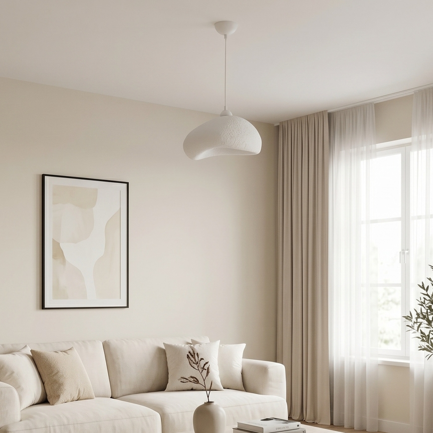 Brilagi - Luster na sajli WABI SABI 1xE27/40W/230V, prečnik 32 cm, beo
