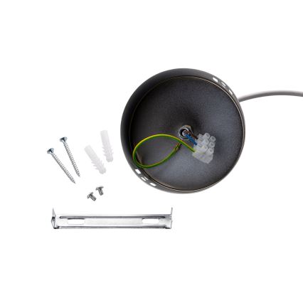 Brilagi - Luster na sajli WABI SABI 1xE27/40W/230V prečnik 33 cm siva